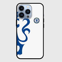 Чехол iPhone 13 Pro FC Chelsea: White Lion