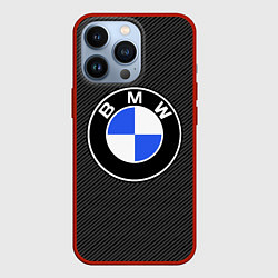 Чехол iPhone 13 Pro BMW CARBON БМВ КАРБОН