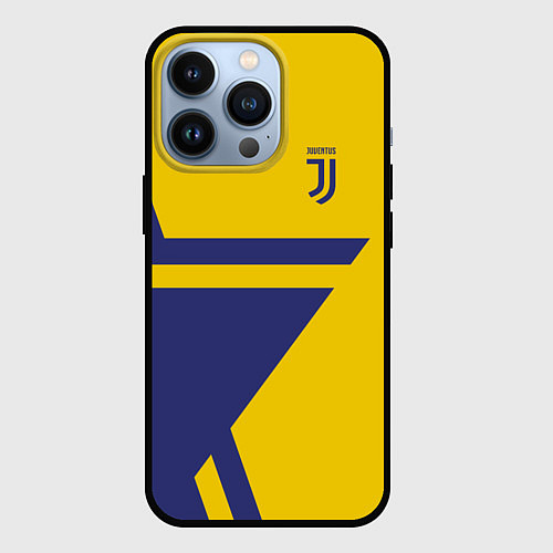 Чехол iPhone 13 Pro FC Juventus: Star / 3D-Черный – фото 1