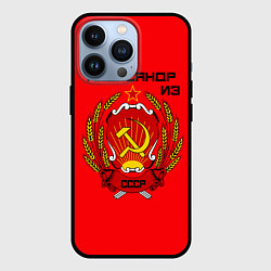 Чехол для iPhone 13 Pro Александр из СССР, цвет: 3D-черный