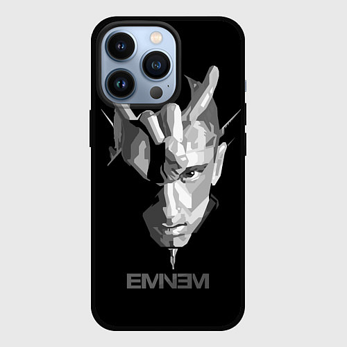 Чехол iPhone 13 Pro Eminem B&G / 3D-Черный – фото 1