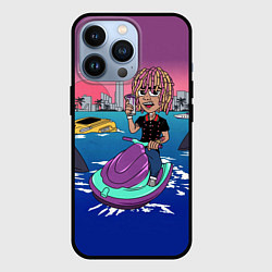 Чехол для iPhone 13 Pro Lil Pump on the water, цвет: 3D-черный