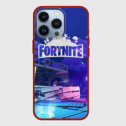 Чехол для iPhone 13 Pro Fortnite Studio, цвет: 3D-красный