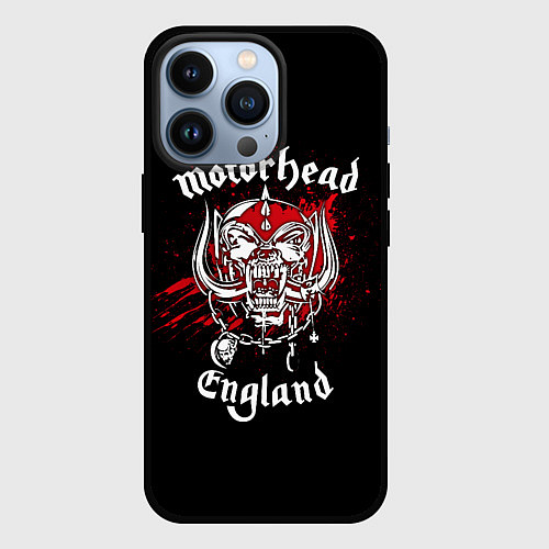 Чехол iPhone 13 Pro Motorhead England / 3D-Черный – фото 1