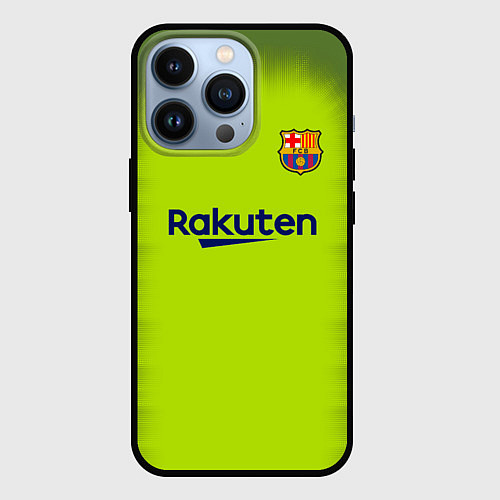 Чехол iPhone 13 Pro FC Barcelona: Home 18/19 / 3D-Черный – фото 1