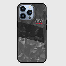 Чехол для iPhone 13 Pro AUDI SPORT, цвет: 3D-черный