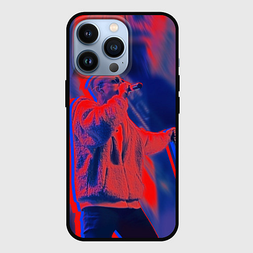 Чехол iPhone 13 Pro T-Fest: Neon Style / 3D-Черный – фото 1