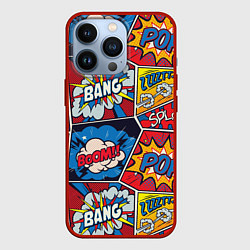 Чехол iPhone 13 Pro Pop art pattern