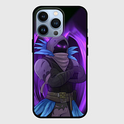 Чехол iPhone 13 Pro Violet Raven