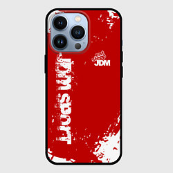 Чехол iPhone 13 Pro Eat Sleep JDM: Red Style