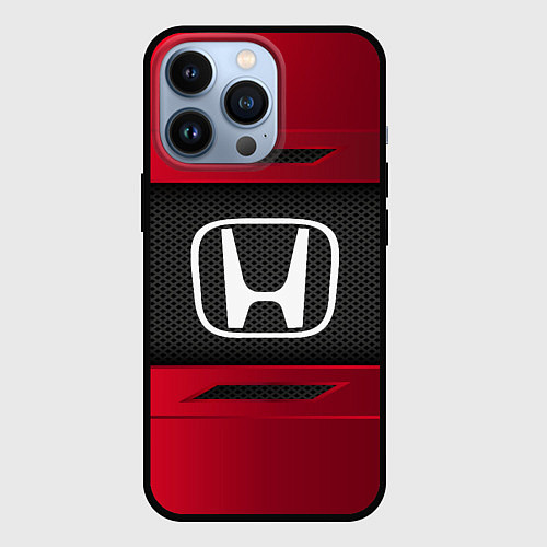 Чехол iPhone 13 Pro Honda Sport / 3D-Черный – фото 1