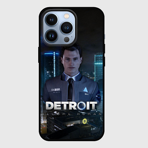 Чехол iPhone 13 Pro Detroit: Connor / 3D-Черный – фото 1