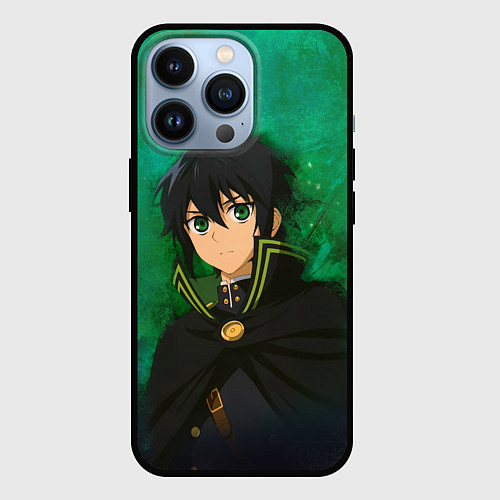 Чехол iPhone 13 Pro Yuichiro Hyakuya / 3D-Черный – фото 1