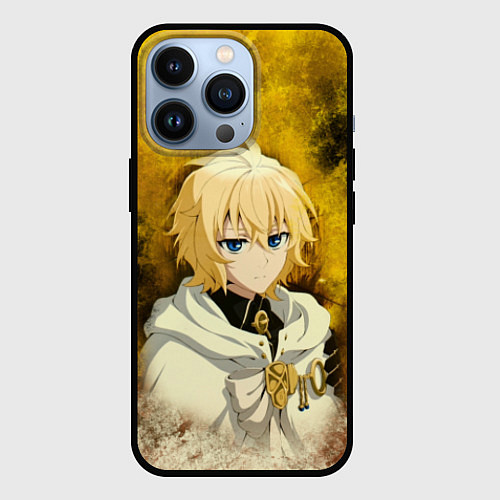 Чехол iPhone 13 Pro Mikaela Hyakuya / 3D-Черный – фото 1