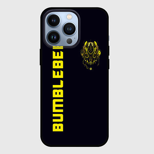 Чехол iPhone 13 Pro Bumblebee Style / 3D-Черный – фото 1