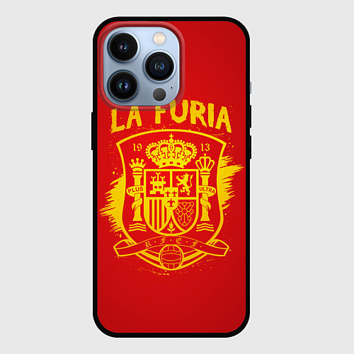 Чехол iPhone 13 Pro La Furia / 3D-Черный – фото 1