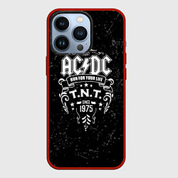 Чехол для iPhone 13 Pro AC/DC: Run For Your Life, цвет: 3D-красный