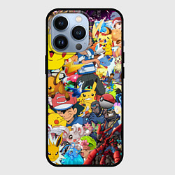Чехол iPhone 13 Pro Pokemon Bombing