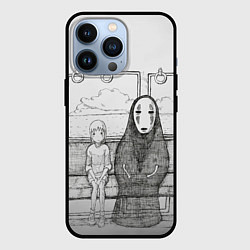 Чехол для iPhone 13 Pro Унесенные призраками, цвет: 3D-черный