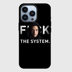 Чехол iPhone 13 Pro F*ck The System: Mr Robot