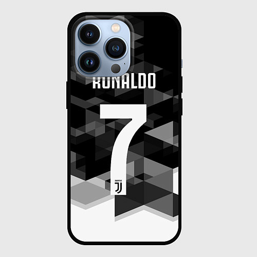 Чехол iPhone 13 Pro CRonaldo 7 / 3D-Черный – фото 1