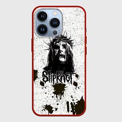 Чехол для iPhone 13 Pro Slipknot Demon, цвет: 3D-красный