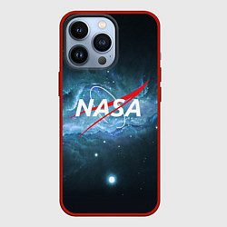 Чехол для iPhone 13 Pro NASA: Space Light, цвет: 3D-красный