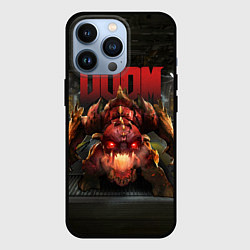 Чехол iPhone 13 Pro DOOM: Pinky Monster