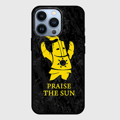 Чехол iPhone 13 Pro Praise The Sun / 3D-Черный – фото 1