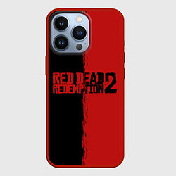 Чехол для iPhone 13 Pro RDD 2: Black & Red, цвет: 3D-красный