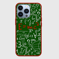 Чехол iPhone 13 Pro E=mc2: Green Style