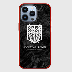 Чехол для iPhone 13 Pro Scouting Legion, цвет: 3D-красный