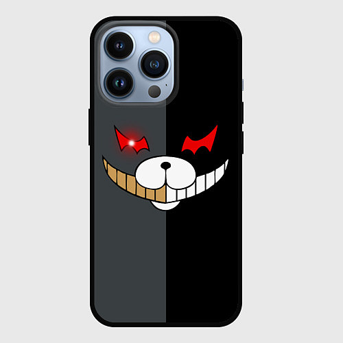 Чехол iPhone 13 Pro KUROKUMA x MONOKUMA / 3D-Черный – фото 1