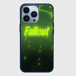 Чехол для iPhone 13 Pro Fallout: Radiation Storm, цвет: 3D-тёмно-синий