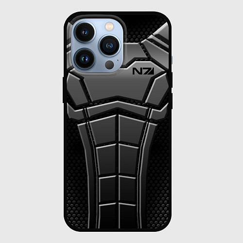 Чехол iPhone 13 Pro Soldier N7 / 3D-Черный – фото 1