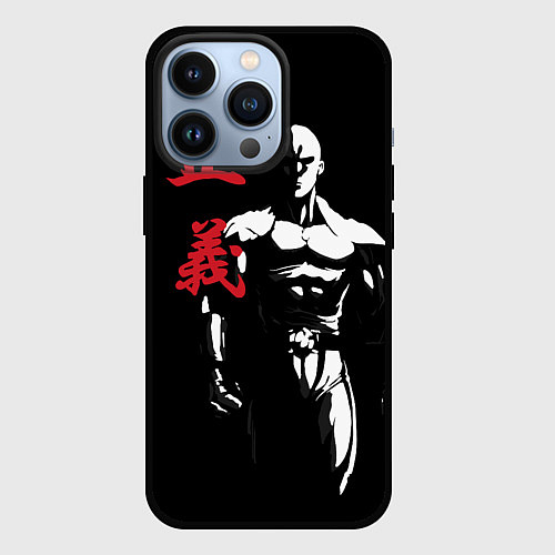 Чехол iPhone 13 Pro Ok Hero / 3D-Черный – фото 1