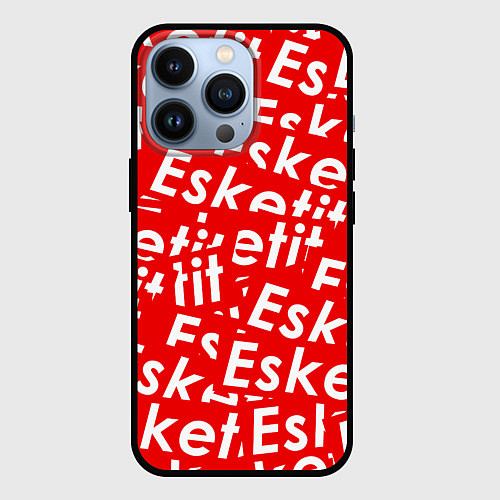 Чехол iPhone 13 Pro Esketit Pattern / 3D-Черный – фото 1