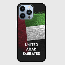 Чехол для iPhone 13 Pro United Arab Emirates Style, цвет: 3D-черный