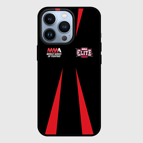 Чехол iPhone 13 Pro MMA Elite / 3D-Черный – фото 1