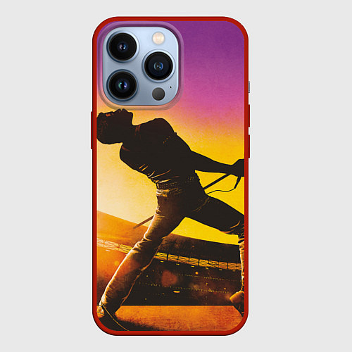 Чехол iPhone 13 Pro Bohemian Rhapsody / 3D-Красный – фото 1