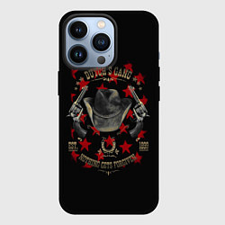 Чехол для iPhone 13 Pro RDR 2: Dutch's Gang, цвет: 3D-черный