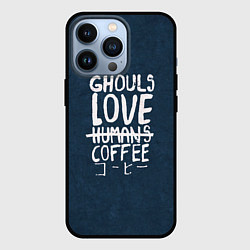 Чехол iPhone 13 Pro Ghouls Love Coffee