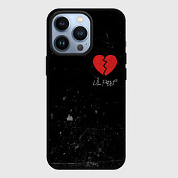 Чехол для iPhone 13 Pro Lil Peep: Broken Heart, цвет: 3D-черный