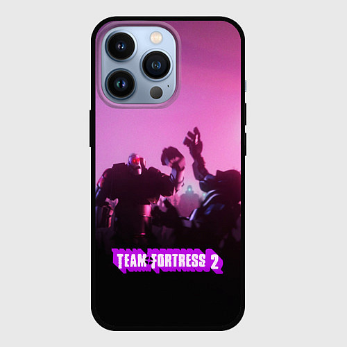 Чехол iPhone 13 Pro Team Fortress 2 / 3D-Черный – фото 1