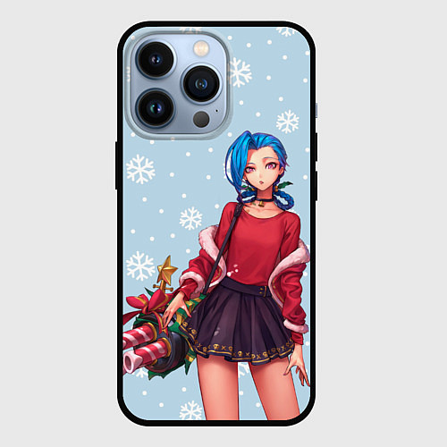 Чехол iPhone 13 Pro New Year Jinx / 3D-Черный – фото 1