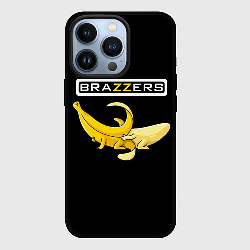 Чехол iPhone 13 Pro Brazzers: Black Banana / 3D-Черный – фото 1