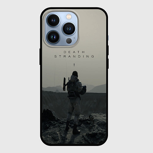 Чехол iPhone 13 Pro Death Stranding / 3D-Черный – фото 1