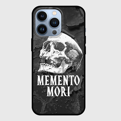 Чехол iPhone 13 Pro Memento Mori / 3D-Черный – фото 1