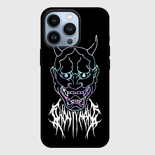 Чехол iPhone 13 Pro Ghostemane / 3D-Черный – фото 1