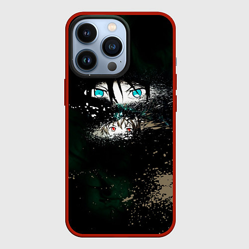 Чехол iPhone 13 Pro Бездомный Бог / 3D-Красный – фото 1